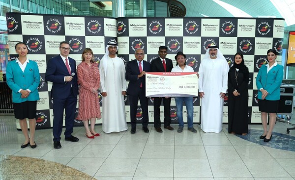 Dubai Duty Free Celebrates Millionaire Draw