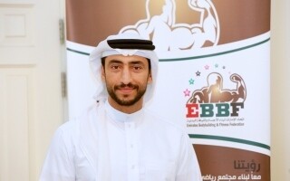Команда по бодибилдингу Объединенных Арабских Эмиратов готовится к чемпионату Западной Азии