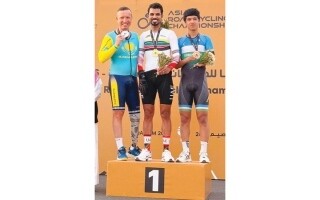 UAE Para-Cycling Team Wins Four Medals on Asian Championship Opening Day
