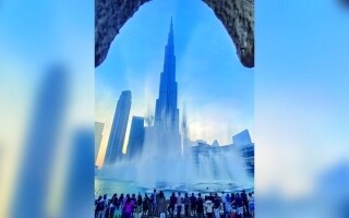 Очаровательный Фонтан Дубая