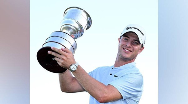 Итальянский гольфист Гвидо Мильиоцци побеждает на KLM Open в Амстердаме