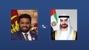 UAE President Discusses Humanitarian Aid for Sri Lanka