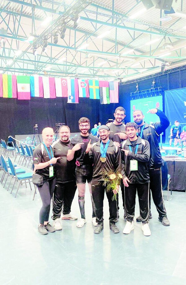Эмиратский спортсмен выиграл 4 медали на мировом чемпионате