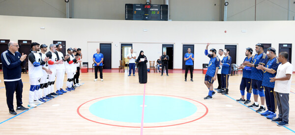 First Goalball Gathering for the Blind in Ajman