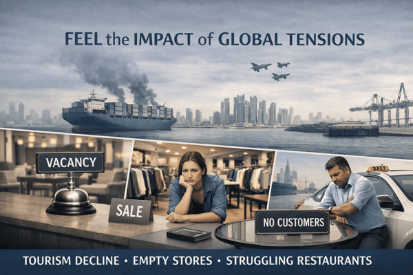 UAE Businesses Feel the Impact of Global Tensions