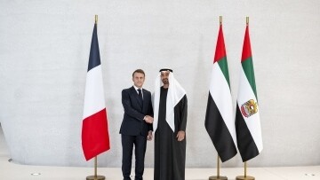 UAE President Meets with French President