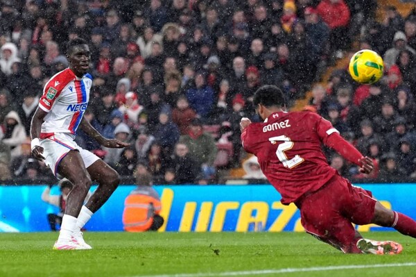 Crystal Palace upsets Liverpool in League Cup