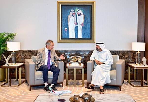 Шейх Ахмед бен Саид Аль Мактум обсудил развитие авиасообщения с Аргентиной