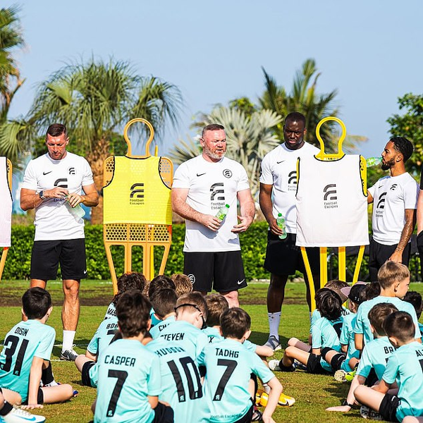 Wayne Rooney's Children's Journey Under Training