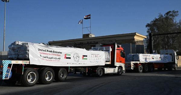 UAE Delivers Over 1.6 Million Aid Parcels to Gaza