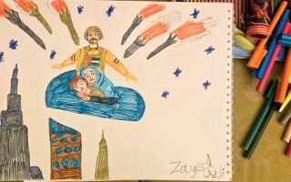 Young Artist from UAE: The Talent and Humanitarianism of 7-Year-Old Zayed