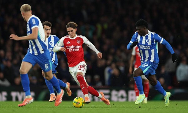 Arsenal's youngest ever player starts a match