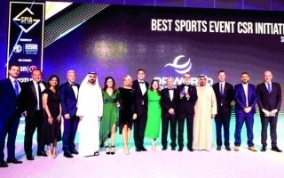 DP World Tour выигрывает пять наград на Middle East Sports Industry Awards