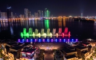 Sharjah Light Festival Draws Attention with Artistic Displays