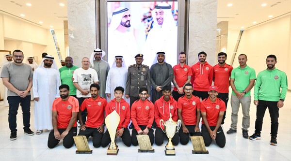 Mohammed Ahmed Al Merri Welcomes Young Heroes of Al Ahli Cycling Team