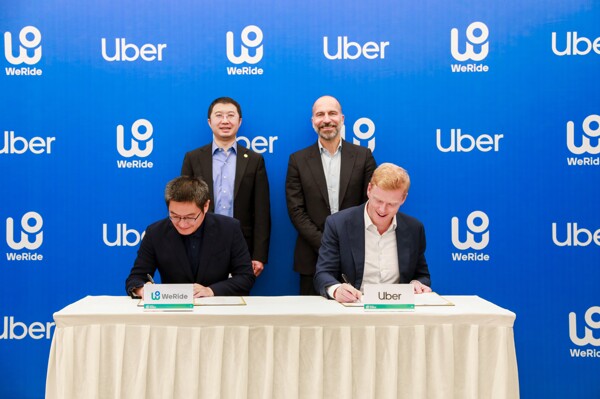WeRide и Uber подписывают стратегическое партнерство