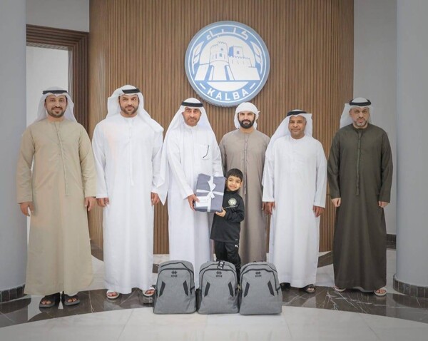 Kalba Club Honors Young Fan for His Devotion