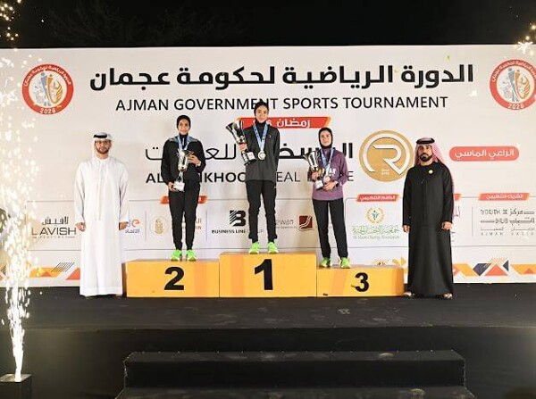 Running race concludes at Ajman sports festival