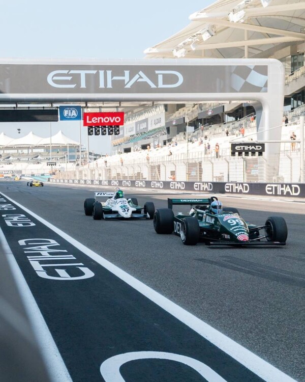 Masters of Historic Racing Debuts at Abu Dhabi Grand Prix