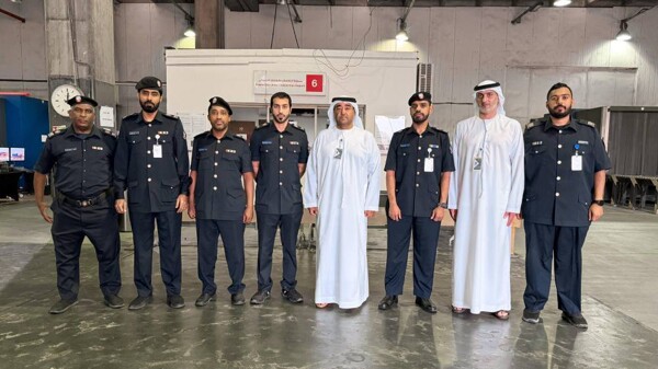 Abu Dhabi Customs Director General inspects operations in Cargo Village