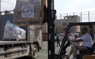 WHO Delegation Visits UAE Field Hospital in Rafah