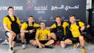 DUBAI GAMES 2025 Kick Off with Burj Challenge