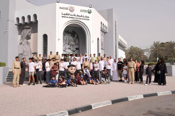 Полицейский центр в Дубае организовал мероприятия для студентов с особыми потребностями