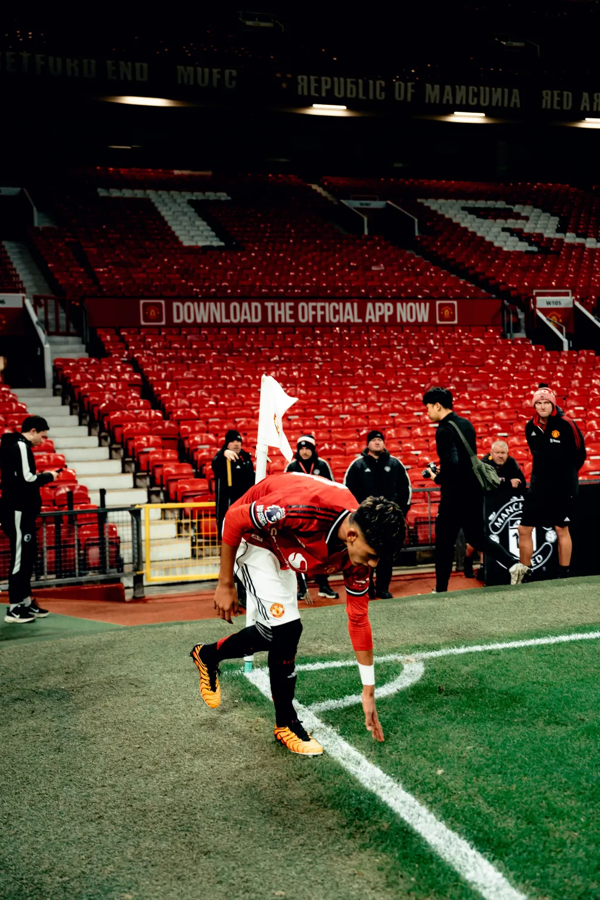 JJ Gabriel becomes Manchester United's youngest goalscorer