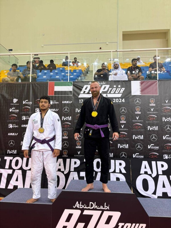 Клуб самозащиты Шарджи засветился на международном чемпионате по джиу-джитсу в Абу-Даби в Катаре