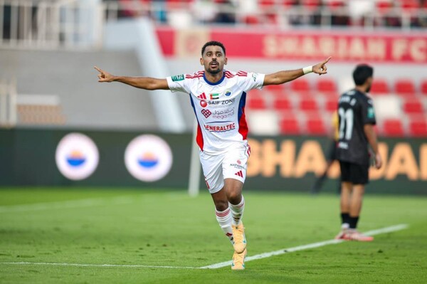 Harb Abdullah Suhail in the spotlight of Al Ahli vs. Sharjah match