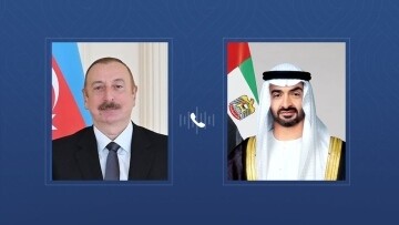 UAE and Azerbaijan Leaders Discuss Strengthening Ties