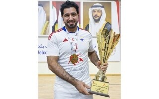 Ibrahim Al-Qurass Wins 34th Title with Sharjah Handball Team