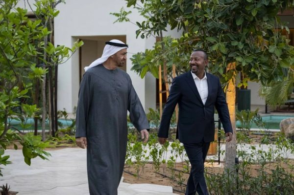 UAE President and Ethiopian PM Discuss Bilateral Cooperation