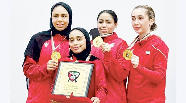 Женская сборная по карате Шарджи завоевала Щит чемпионата общей лиги