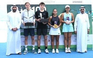 中国、加拿大、土耳其和法国选手赢得富查伊拉青少年网球锦标赛冠军