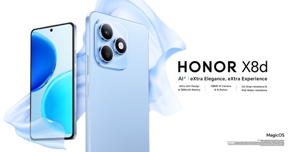 HONOR Unveils X8d Smartphone: Slim Design, Powerful Battery, and AI
