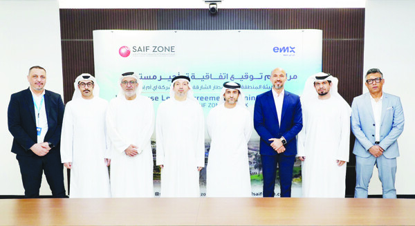Sharjah Airport Free Zone Signs Leasing Agreement