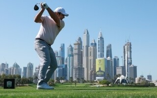 Molinari Leads After First Round in Dubai