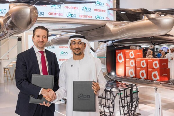 Aramex and Loud Autonomous to Test Drone for Cargo Delivery