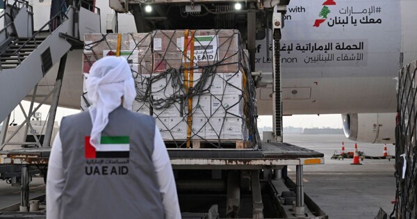 UAE Sends 18th Aircraft of Medical Supplies to Lebanon