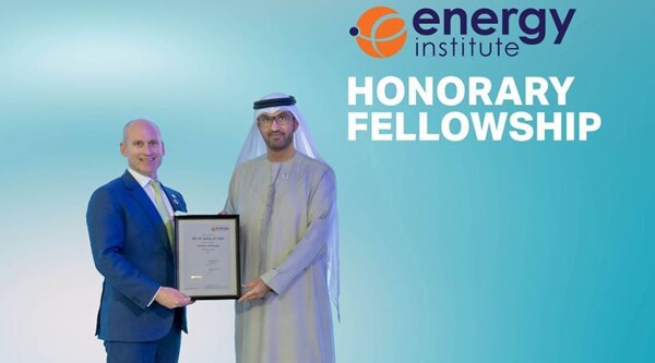 Energy Institute Honors Dr. Sultan Al Jaber with Fellowship