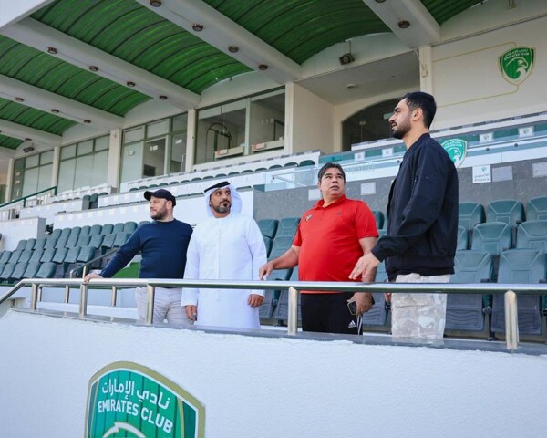 Emirates Club Receives UAE FA Delegation
