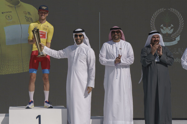 Winners of Sharjah International Cycling Tour Honored