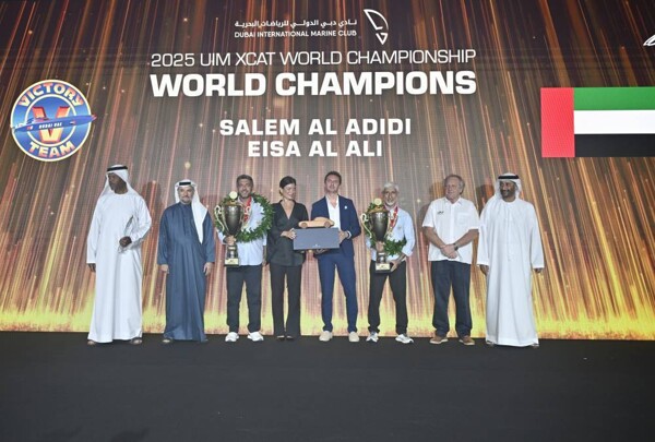 Дубай принял церемонию награждения чемпионата мира по гонкам на скоростных катерах