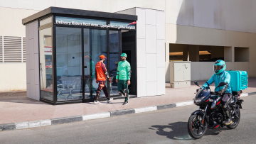 Dubai Enhances Road Safety for Delivery Riders