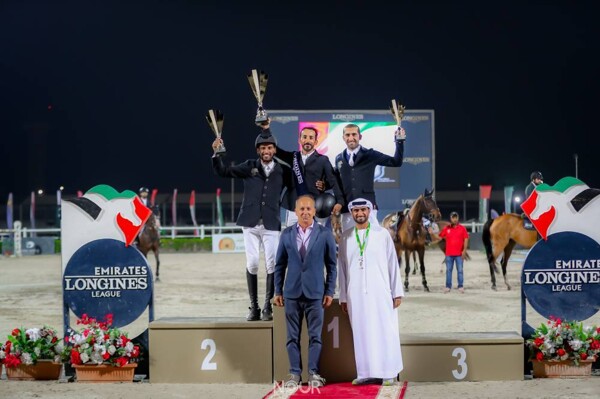 Fares Al Suwaidi Wins International Jumping Cup Title in UAE