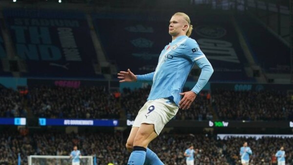 Haaland replicates Crouch's celebration against Bournemouth