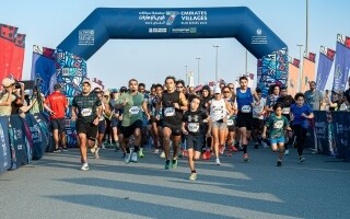 В Дубае прошёл шестой этап забегов «Сёла ОАЭ по бегу 2025»
