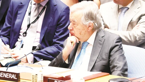 Guterres defends UN Security Council role