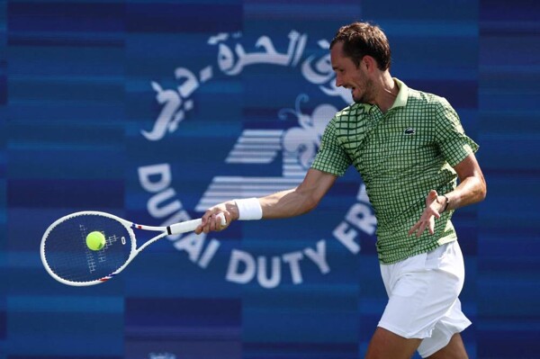 Medvedev wins in Dubai, calls for ATP ranking system change
